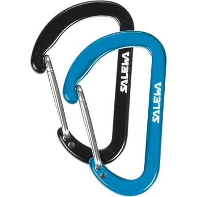 salewa flat wiregate snap hook assorted