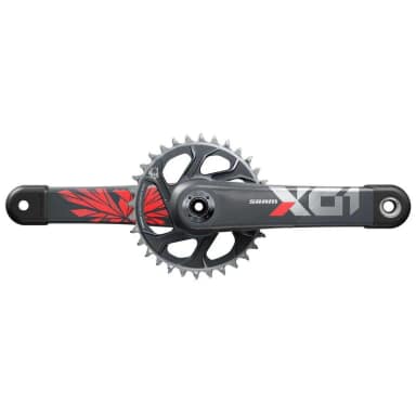 sram шатуны с цепным кольцом x01 eagle boost dub direct mount