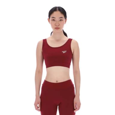 reebok classics спортивный бюстгальтер luna scoop small logo
