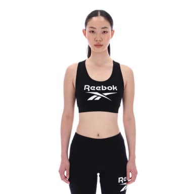 reebok classics спортивный бюстгальтер monroe scoop big logo
