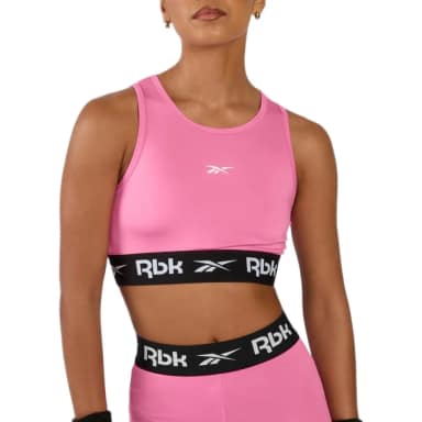 reebok спортивный бюстгальтер cutout