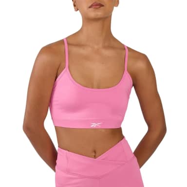 reebok спортивный бюстгальтер kendal core strappy
