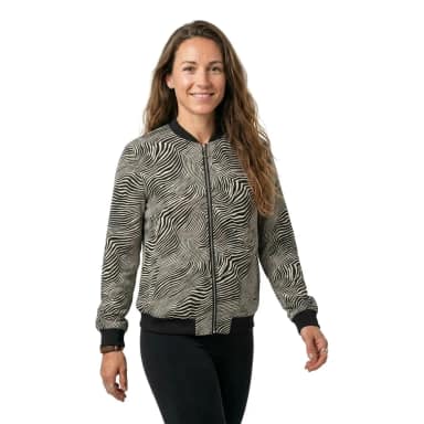 vero moda coco aop bomber jacket