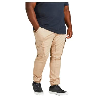 jack & jones paul flake plus size cargo pants