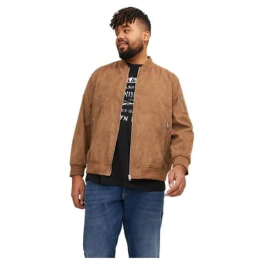 jack & jones rocky faux suede jacket