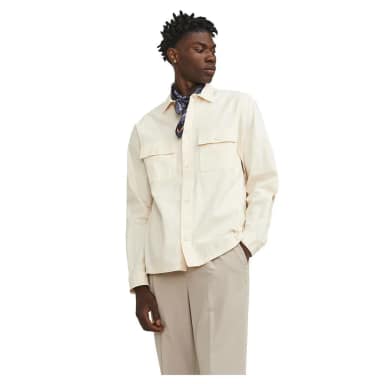 jack & jones venice linen overshirt