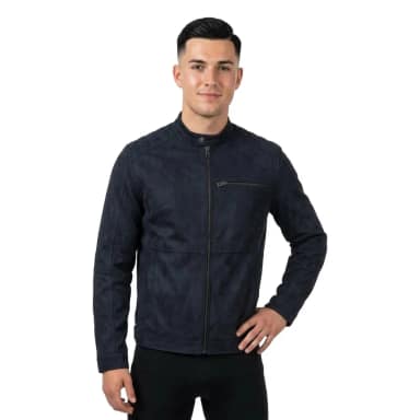 jack & jones dylan biker leather jacket