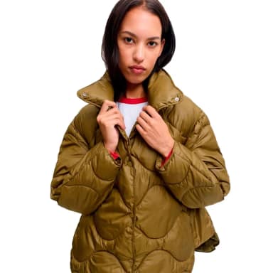 jjxx stella shiny quilted jacket
