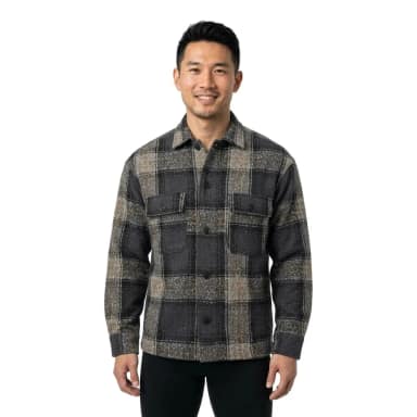 jack & jones roxbury boucle overshirt