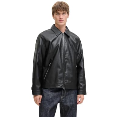 jack & jones casablanca leather jacket