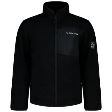 jack & jones alpes teddy fleece jacket