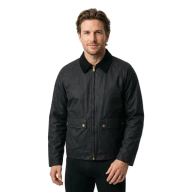 jack & jones bedford waxed rebel jacket