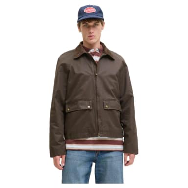 jack & jones bedford waxed rebel jacket