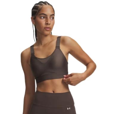 under armour спортивный бюстгальтер с высокой степенью поддержки infinity high 2.0