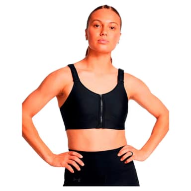 under armour спортивный топ с высокой поддержкой infinity zip 2.0