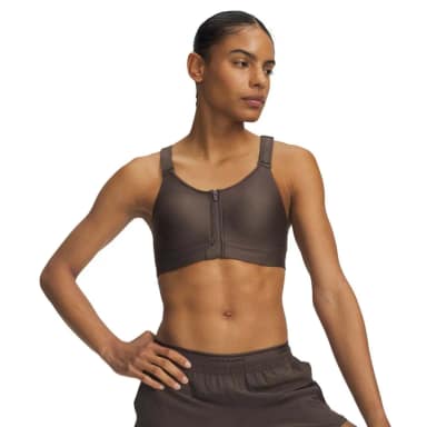under armour спортивный бюстгальтер с высокой степенью поддержки infinity high zip 2.0