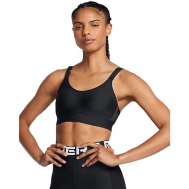 under armour спортивный бюстгальтер средней поддержки infinity 2.0