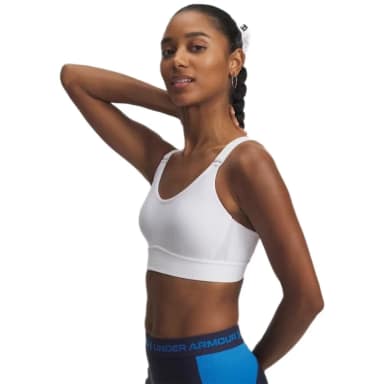 under armour спортивный бюстгальтер средней поддержки infinity 2.0