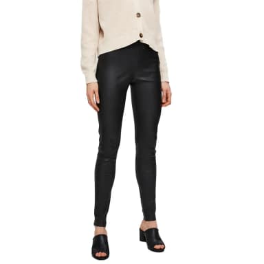selected sylvia stretch leather leggings
