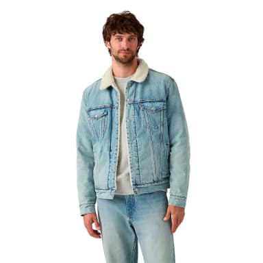 levi´s ® sherpa type 3 trucker denim jacket