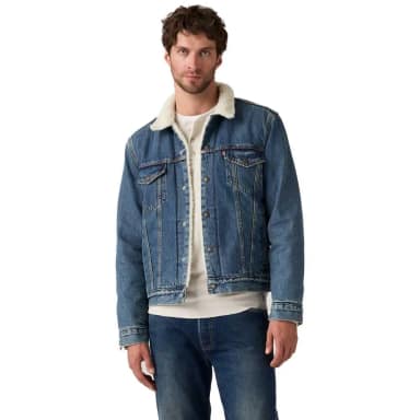 levi´s ® sherpa type 3 trucker denim jacket