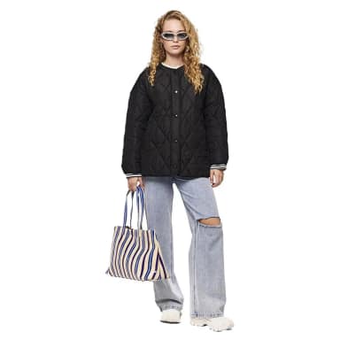 pieces stella quilted jacket