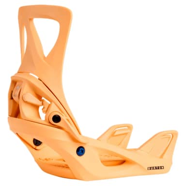 burton re flex woman step on snowboard bindings