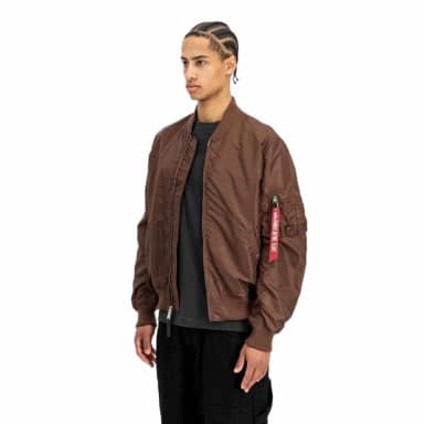 alpha industries ma-1 tt light bomber jacket