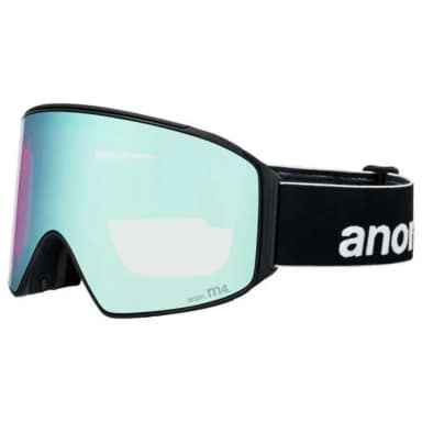 anon m4 cylindrical+bonus lens+mfi face mask ski goggles