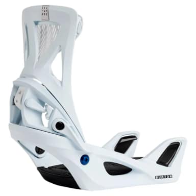 burton escapade re flex woman step on snowboard bindings