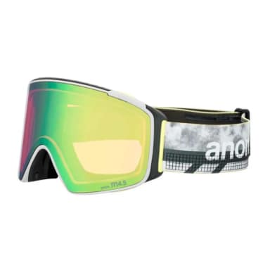 anon m4s cylindrical+mfi face mask ski goggles