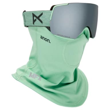 anon m5s+bonus lens+mfi face mask ski goggles