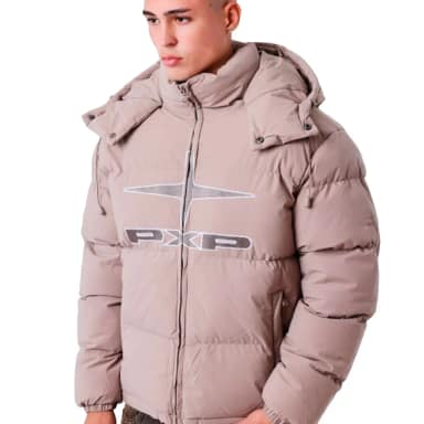 project x paris crinkle padded jacket