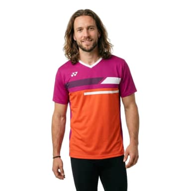 yonex поло с короткими рукавами team
