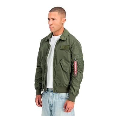 alpha industries cwu 36/p tt bomber jacket