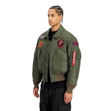 alpha industries cwu-45/p devils brigade bomber jacket