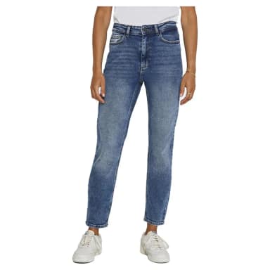 noisy may moni straight ankle high waist jeans