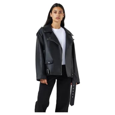 noisy may paulina leather jacket