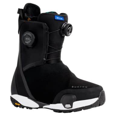 burton waverange x wide woman step on snowboard boots