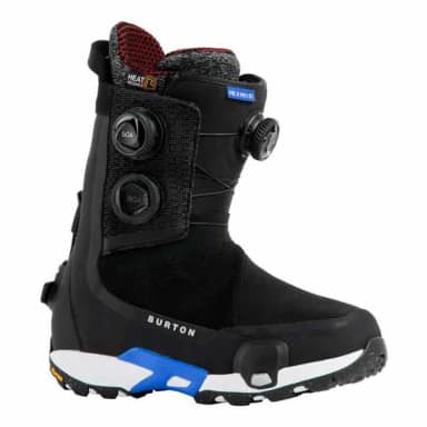 burton highshot x pro woman step on snowboard boots