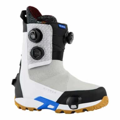 burton highshot x pro woman step on snowboard boots