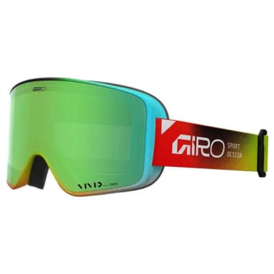 giro method faded ski goggles
