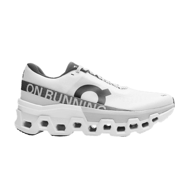 on cloudmonster 2 'white frost'
