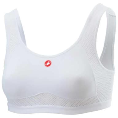 castelli спортивный бюстгальтер средней поддержки rosso corsa