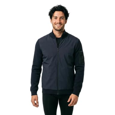 boss momentum 10277222 green bomber jacket