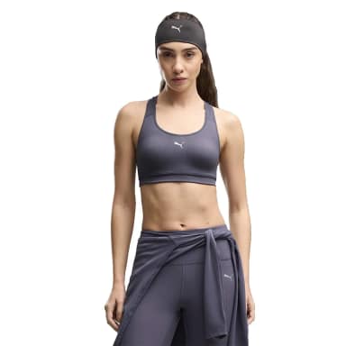 puma спортивный бюстгальтер средней поддержки 4keeps