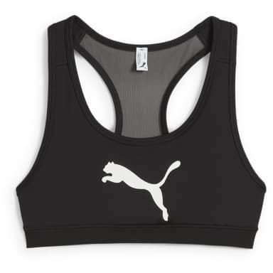 puma спортивный бюстгальтер средней поддержки 4keeps