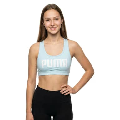 puma спортивный бюстгальтер 4keeps logo