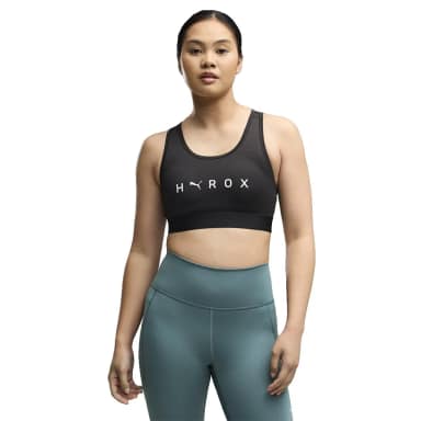 puma спортивный бюстгальтер средней поддержки x hyrox
