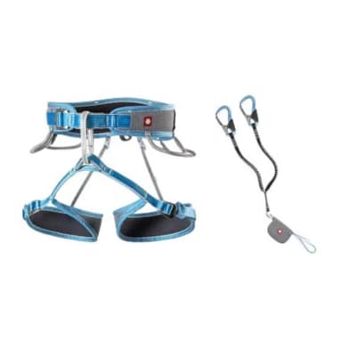 ocun twist tech eco captur lite swivel via ferrata set